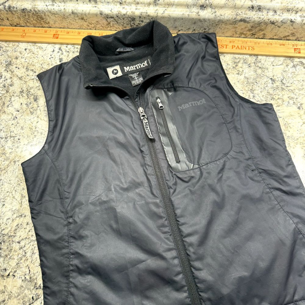 Marmot Black Driclime Vest - Women's Size Small Lightweight Windbreaker, Outdoor